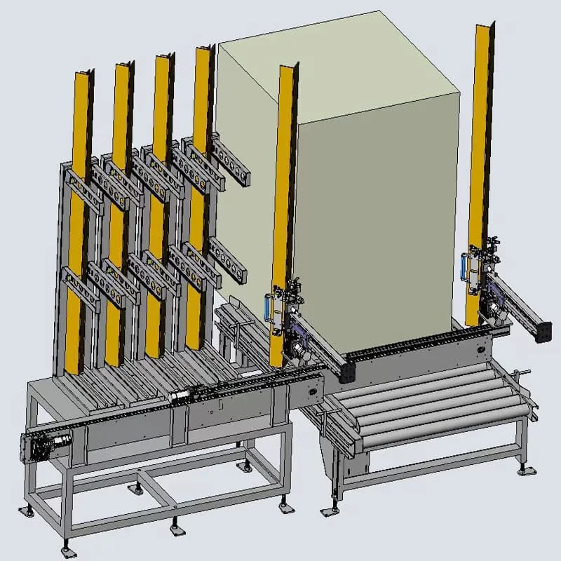 Automatic corner board applicator for palletized loads